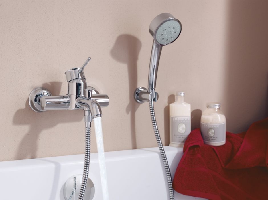 Смеситель Grohe Bauclassic для ванны и душа 32865000 ФОТО