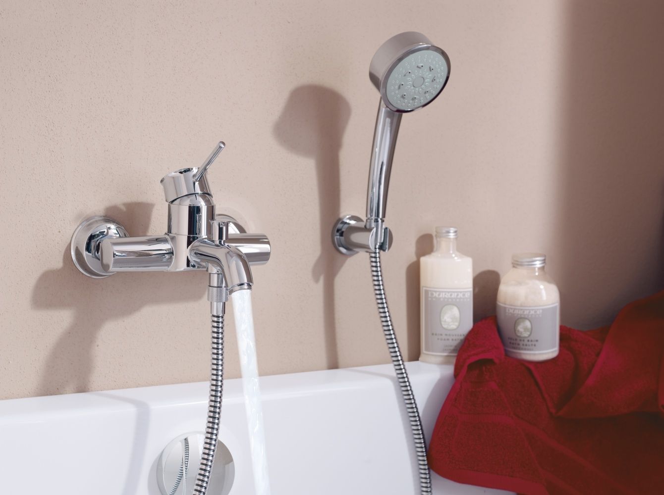 Смеситель Grohe Bauclassic для ванны и душа 32865000 схема 4