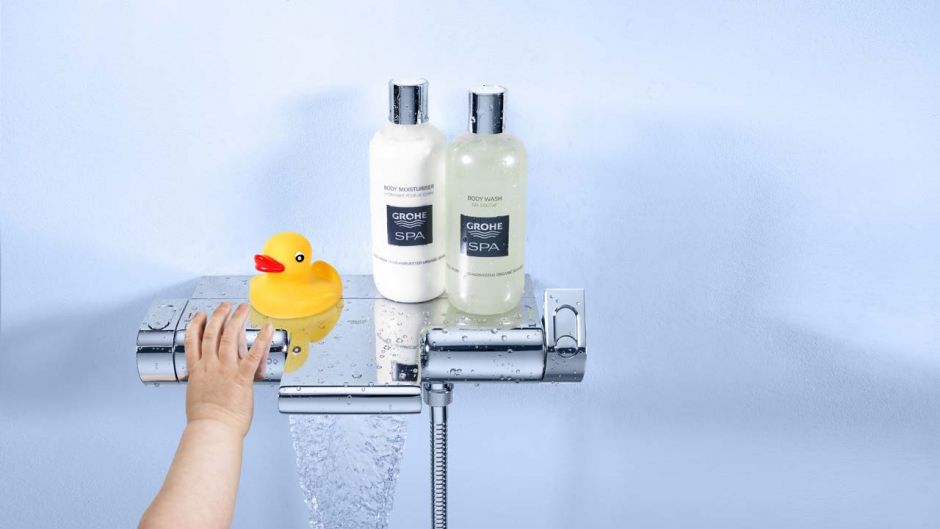 Смеситель Grohe Grohtherm 2000 для ванны 34176001 ФОТО