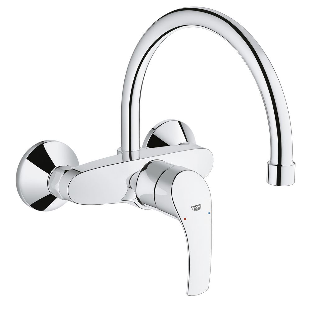 Смеситель Grohe Eurosmart для кухни 32482002 схема 1