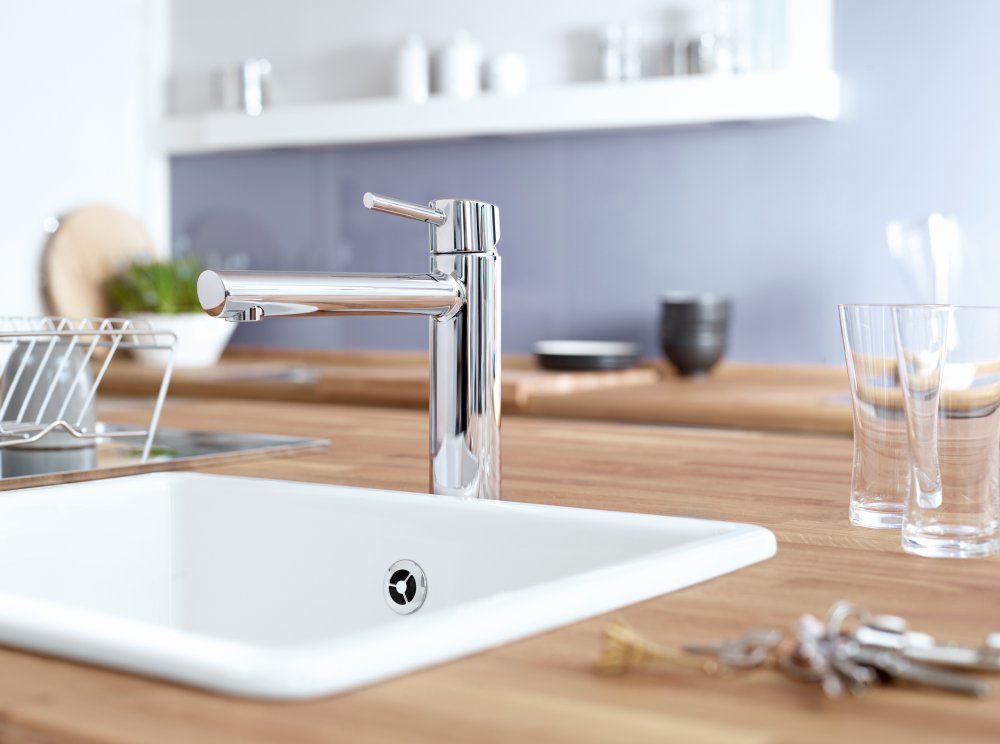 Смеситель Grohe Concetto New на кухню с настольным монтажом 31210001 схема 4