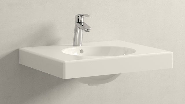 Смеситель Grohe Eurosmart для раковины 23323001 схема 6