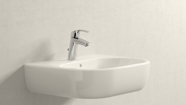 Смеситель Grohe Eurosmart для раковины 23323001 схема 15