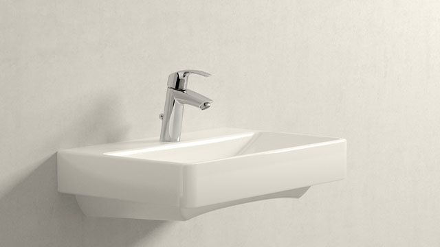 Смеситель Grohe Eurosmart для раковины 23323001 схема 19