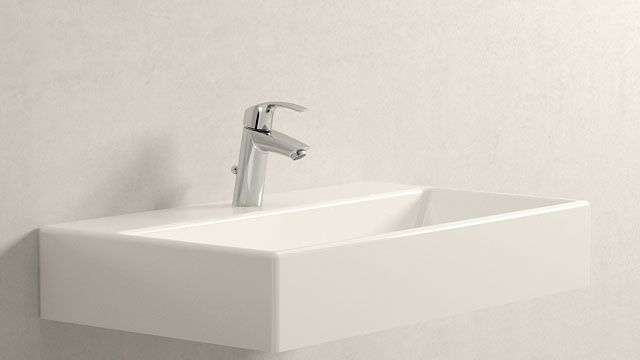 Смеситель Grohe Eurosmart для раковины 23323001 схема 22