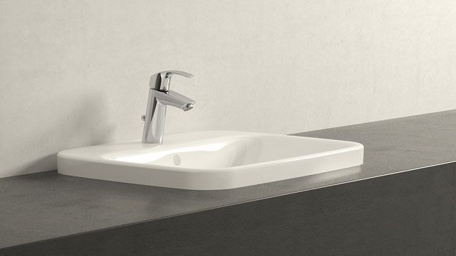 Смеситель Grohe Eurosmart для раковины 23324001 схема 8