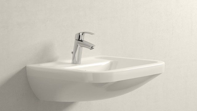 Смеситель Grohe Eurosmart для раковины 23324001 схема 21