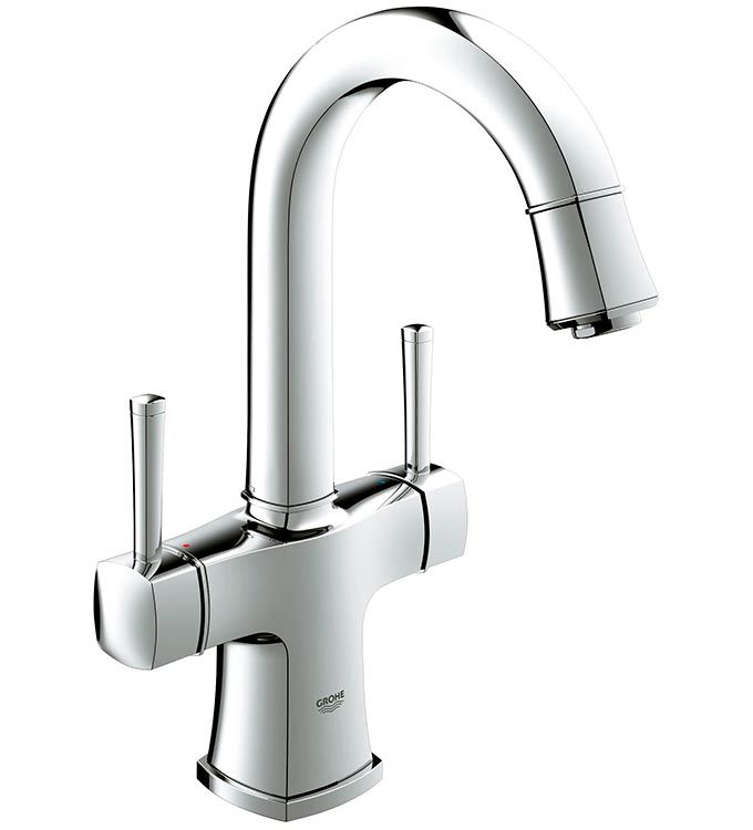 Смеситель Grohe Grandera для раковины 21107000 схема 1