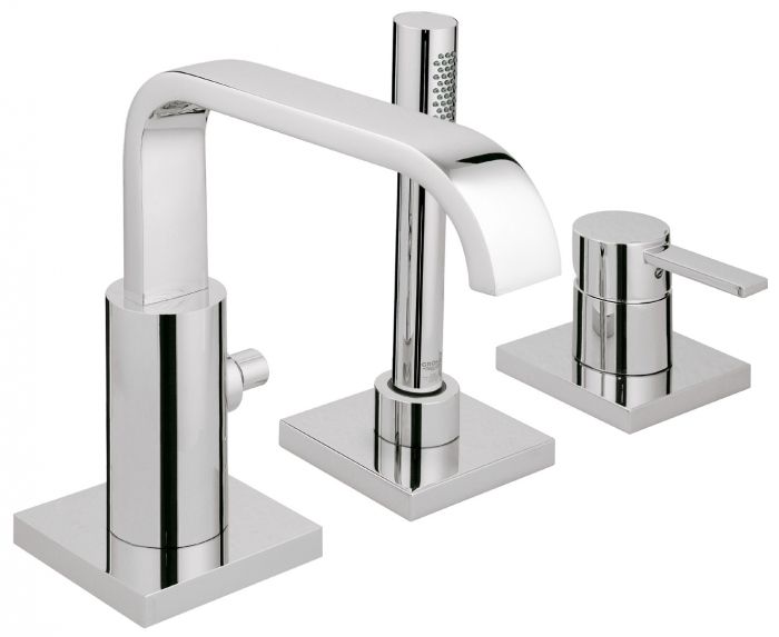 Смеситель Grohe Allure для ванны и душа 19316000 схема 1