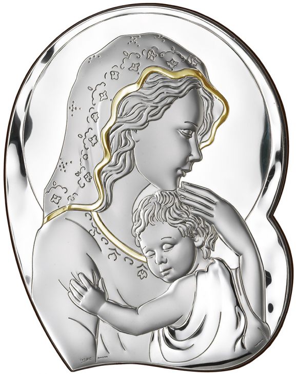 Миниатюра "Мадонна с младенцем" (Италия)