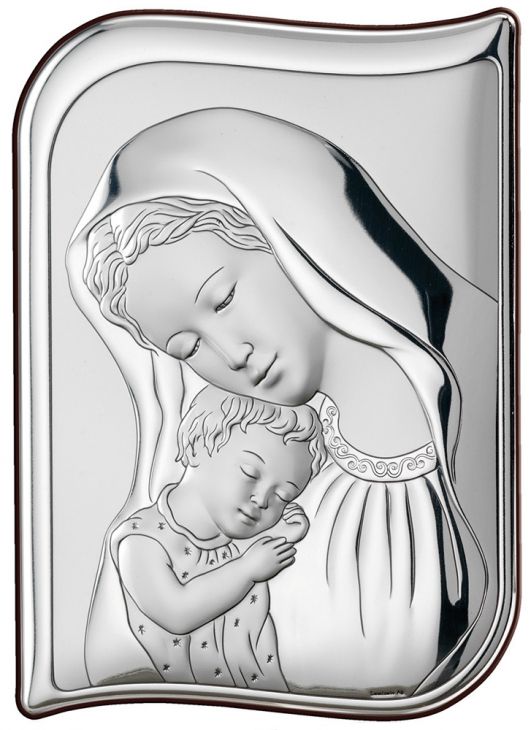 Миниатюра "Мадонна с младенцем" (Италия)