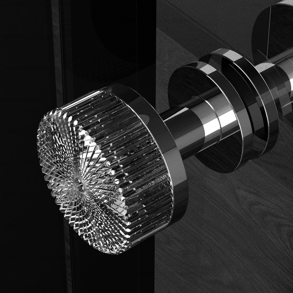 Ручка кноб Glass Design Ray Pull XL