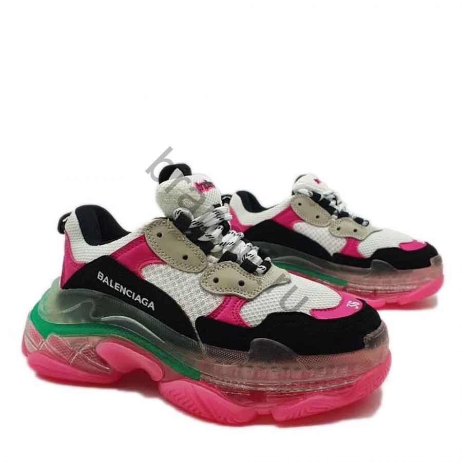 Кроссовки Balenсiagа Triple s розовые