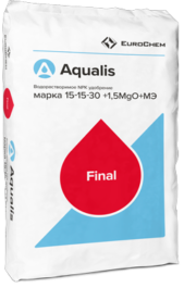 Финальная марка Aqualis® 15-15-30+MgO+МЭ