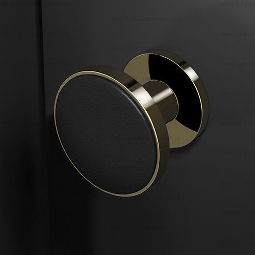 Ручка кноб Glass Design Leather XL