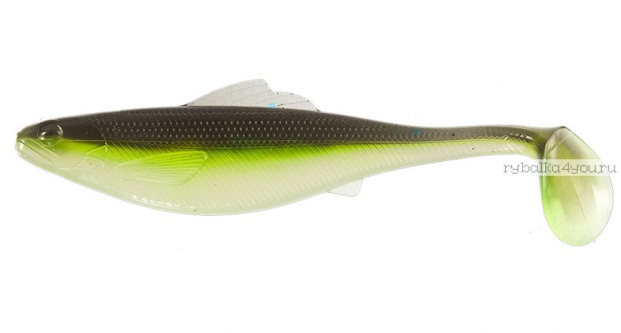 Виброхвосты Lucky John Roach Paddle Tail 5" 12,7 см / упаковка 4 шт / цвет: G02