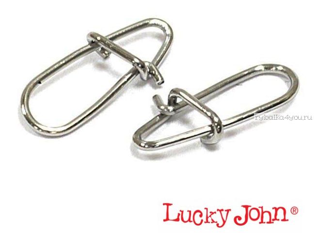 Застежка Lucky John Drop Snap 001 9 кг / 8 шт (LJP5125-001)