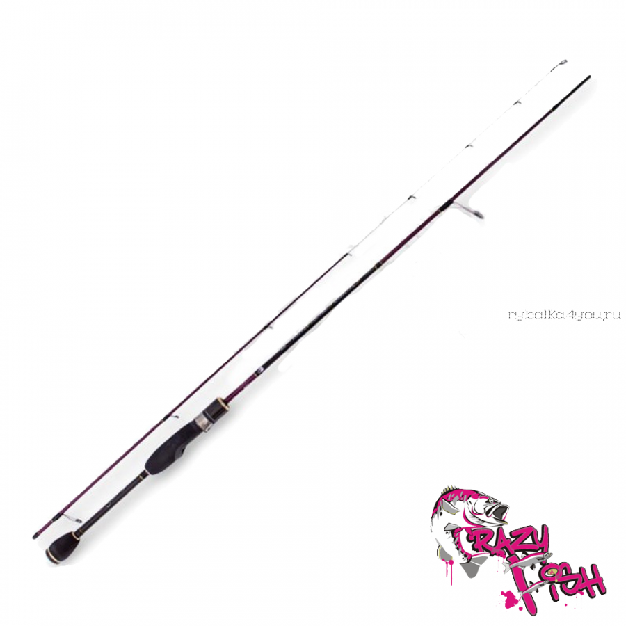 Спиннинг Crazy Fish Ebisu Violet II Nano Jig SV602SUL 1.83 м / 0,5-3 гр