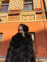 Купить шубу из меха соболя от производителя фото мягкое золото