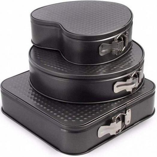 Набор фигурных форм для выпечки Cake Mould, 3 шт