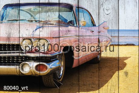 80040 Картина на досках серия RETRO