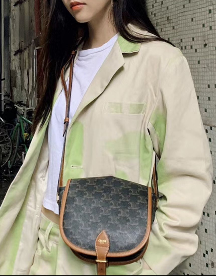 CELINE TRIOMPHE CANVAS BAG