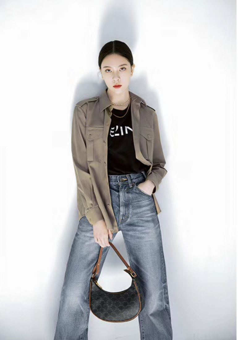 Сумка CELINE TRIOMPHE AVA CANVAS