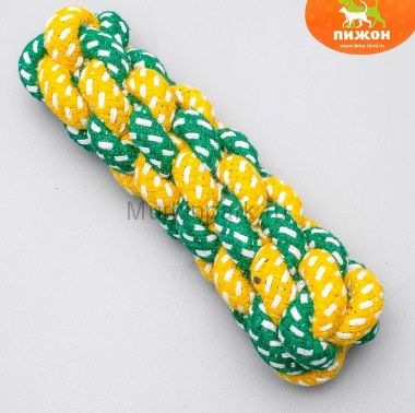 Игрушка канатная плетеная, микс цветов