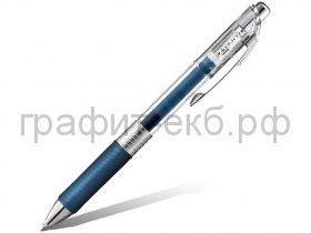 Ручка гелевая Pentel ENERGEL Infree BL77TLE темно-синий 0,7мм