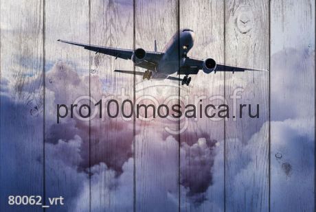 80062 Картина на досках серия АВИАЦИЯ