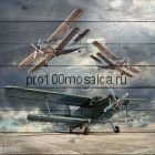 80060 Картина на досках серия АВИАЦИЯ