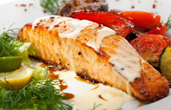 Сёмга по-кавказски