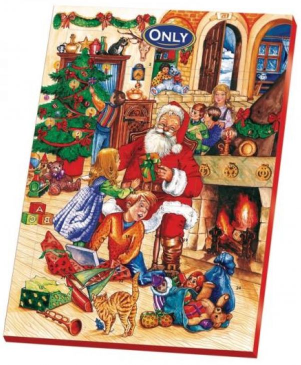 Рождественский календарь ONLY red