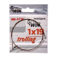 Поводок для троллинга Win 1х19 (AFW) Trolling 16 кг 100 см фото1