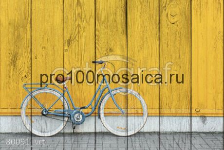 80091 Картина на досках серия ВЕЛОСИПЕДЫ