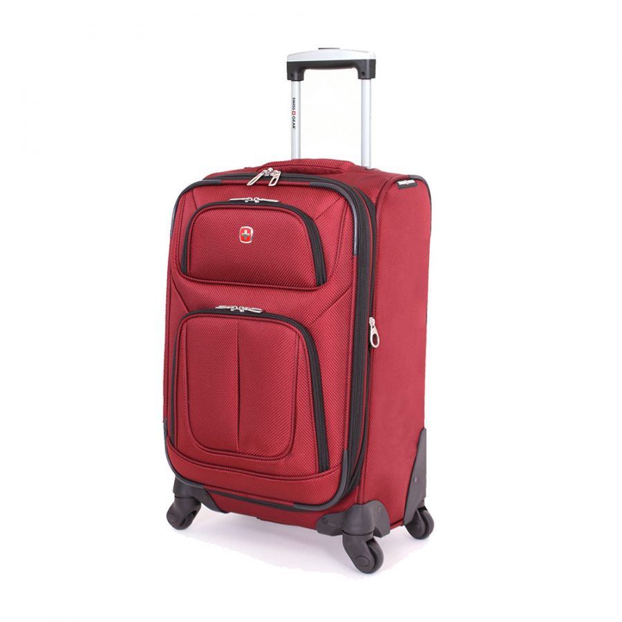 Чемодан Swissgear Sion, бордовый, 32x15x51 см, 24 л
