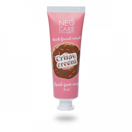 Скраб для лица "Crispy cream", питательный, 30 мл