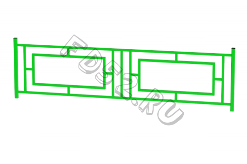 Ограждение 500х2000 МФ 08-111