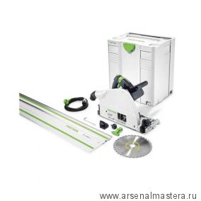 Пила погружная FESTOOL  1,6 кВт с шиной - направляющей FS 1400/2 в систейнере TS 75 EBQ-Plus-FS 561512