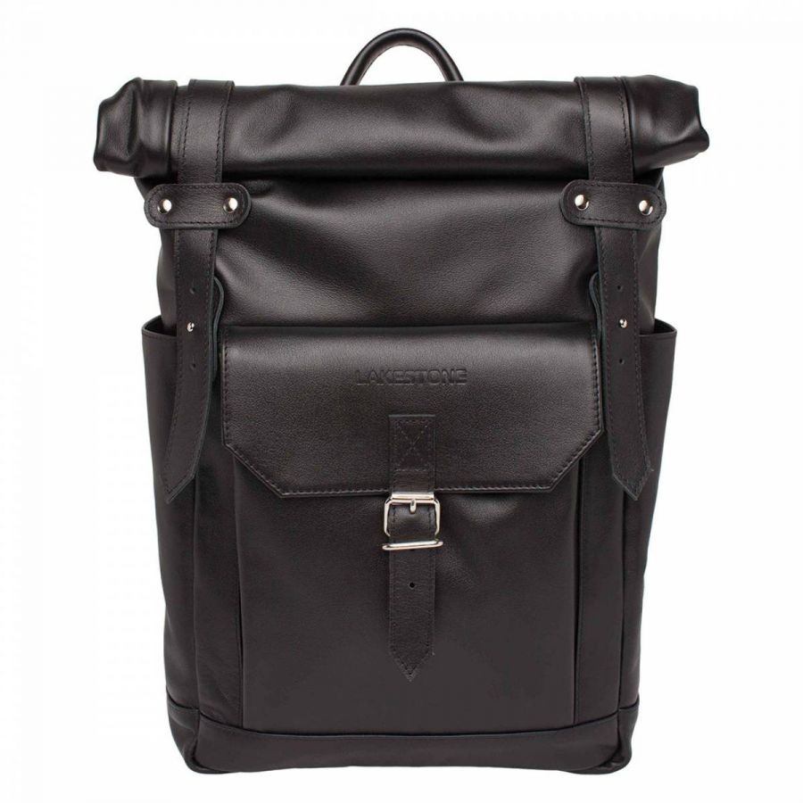 Кожаный рюкзак Lakestone Eliot Black