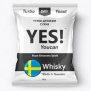 Спиртовые турбо дрожжи YES! YouCan Whisky, 45 г.