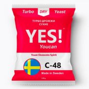 Спиртовые турбо дрожжи YES! YouCan C-48, 140 г