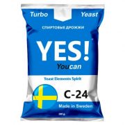 Спиртовые турбо дрожжи YES! YouCan C-24, 180 г