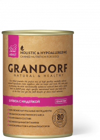 ГРАНДОРФ Буйвол и Индейка (GRANDORF Buffalo & Turkey) 400г.