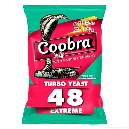 Спиртовые турбо дрожжи Coobra 48 Extreme, 135 г