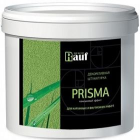 Декоративная Штукатурка Камешковая Rauf Prisma 25кг Зерно 1.5мм для Внутренних и Наружных Работ / Рауф Призма