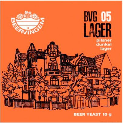 Пивные дрожжи Beervingem Lager BVG-05, 10 г