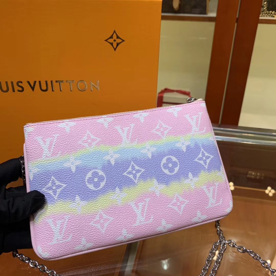 Клатч Louis Vuitton Escale Pochette Double Zip