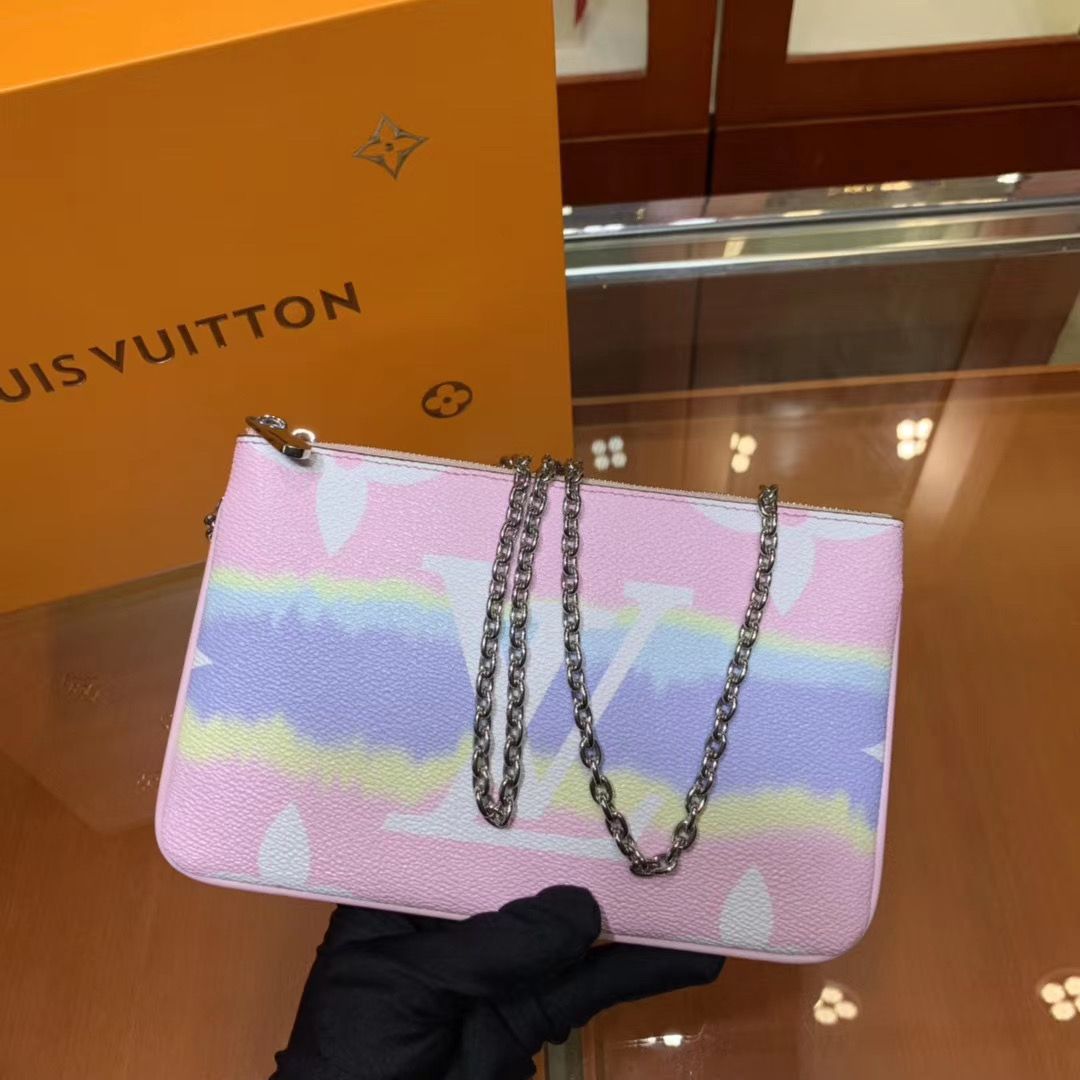 Клатч Louis Vuitton Escale Pochette Double Zip