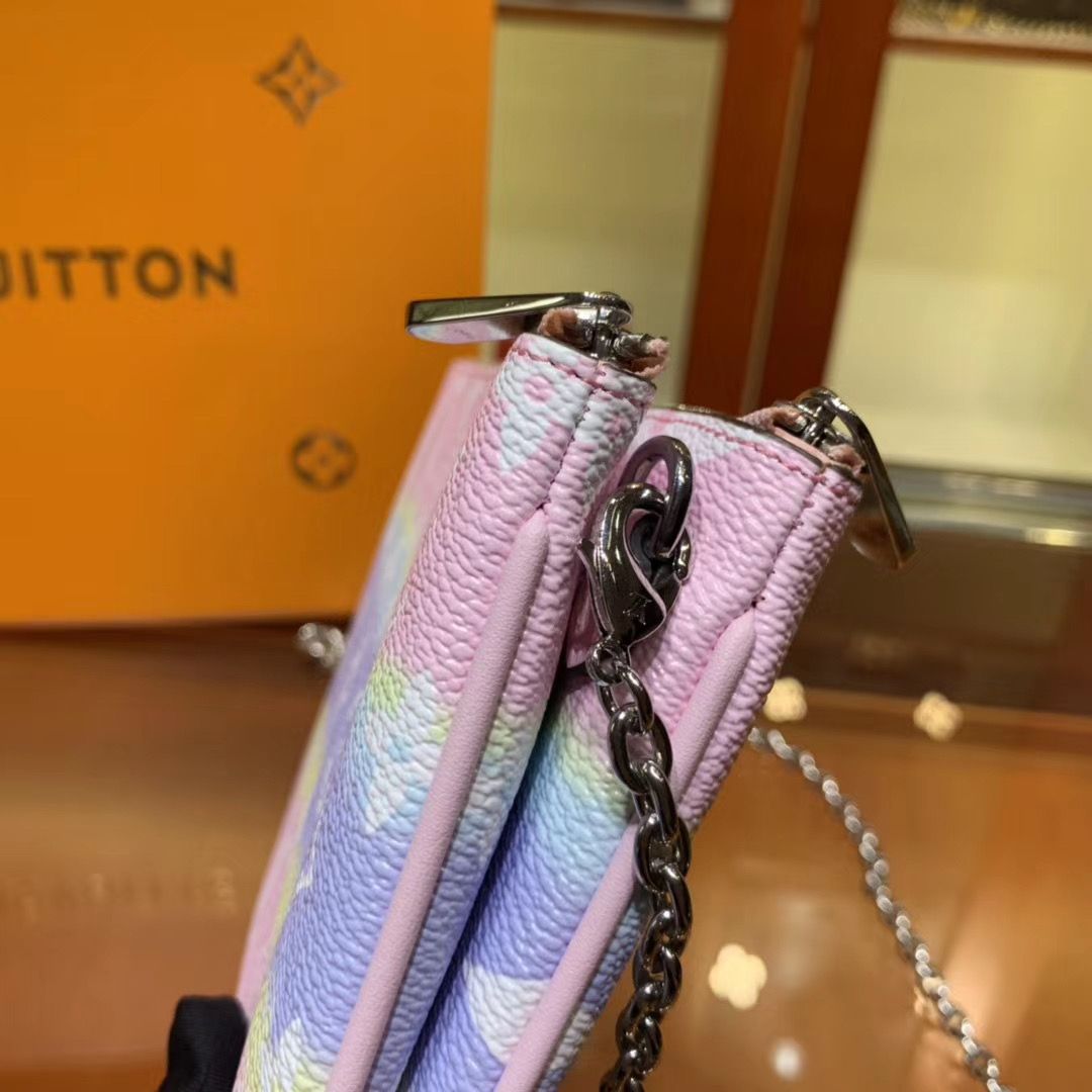 Клатч Louis Vuitton Escale Pochette Double Zip